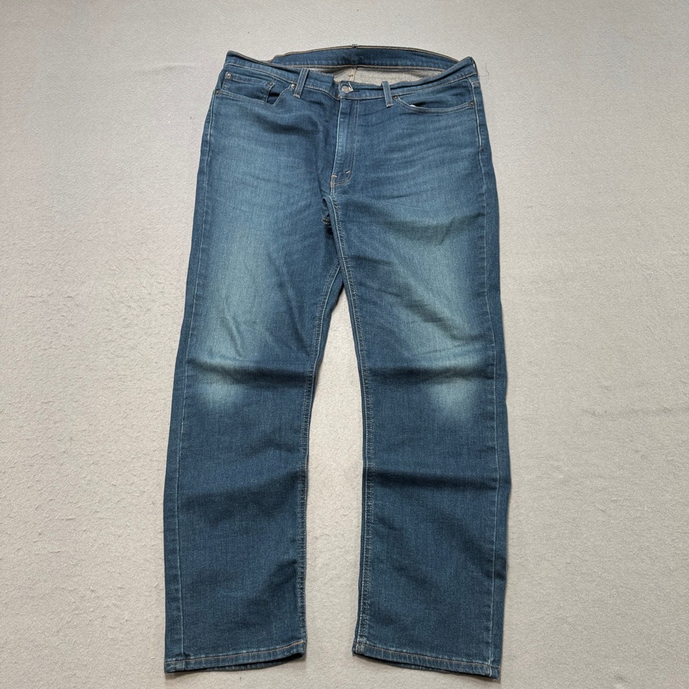 Levi's 541 Jeans Men's 38x34 Blue Denim Tapered Leg Athletic High Rise Dark Wash